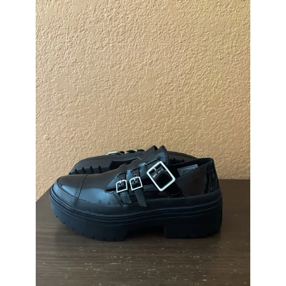 Converse Women’s Chuck Taylor All Star Lugged Heel Mary Jane Platform Size 7.5